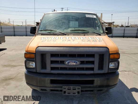 2010 Ford Econoline Cargo Commercial z VIN 1FTNE2EL0ADA17719, wystawiony jako Copart lot #59343765 z przebiegiem 85 417 mil mil oraz Tytuł czysty. Historia ofert i sprzedaży dostępna na DreamBid. Obrazek 5.