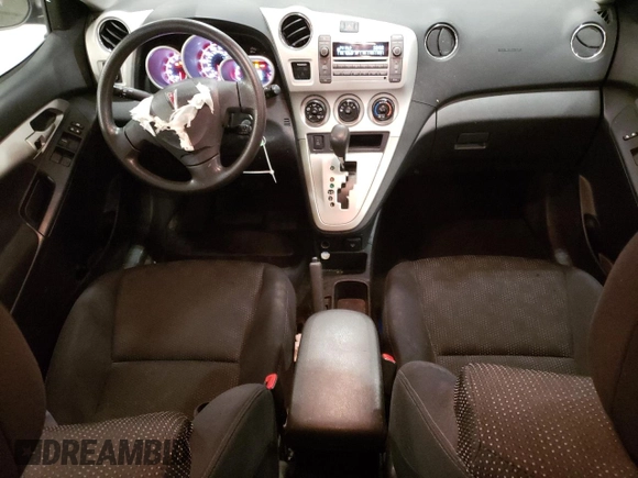 2010 Pontiac Vibe with VIN 5Y2SM6E03AZ403914, listed as a Copart auction lot 80558034 with 104,331 mi miles and Salvage Title. Bid and sale history available at carsss.com. Image 8.