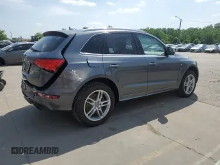 2014 Audi Q5 Premium Plus with VIN WA1DGAFP1EA090763, listed as a Copart auction lot 57222925 with 71,072 mi miles and Salvage title. Bid and sale history available at DreamBid. Image 3.