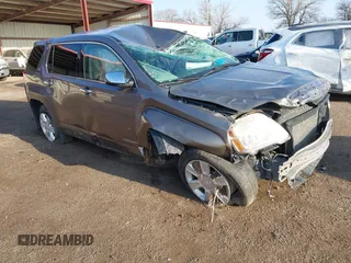 2012 GMC Terrain SLE-1 with VIN 2GKFLREK9C6273308, listed as a IAAI auction lot 41851789 with 1 mi miles. Bid and sale history available at carsss.com. Image 1.
