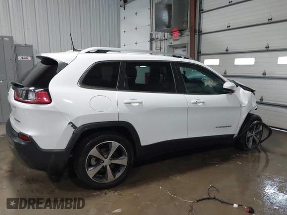 2019 Jeep Cherokee Limited with VIN 1C4PJLDB6KD114282, listed as a IAAI auction lot 41521581 with 111,475 mi miles and . Bid and sale history available at DreamBid. Image 14.