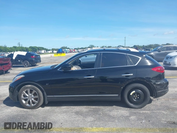 2014 Infiniti QX50 Journey with VIN JN1BJ0HP6EM210628, listed as a IAAI auction lot 40570424 with 48,851 mi miles. Bid and sale history available at carsss.com. Image 15.