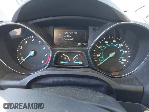 2016 Ford Escape Titanium with VIN 1FMCU0JX3GUA90420, listed as a IAAI auction lot 41850537 with 115,770 mi miles. Bid and sale history available at carsss.com. Image 7.