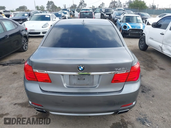 2012 BMW 7 Series 740i with VIN WBAKA4C52CC613676, listed as a IAAI auction lot 42509312 with 113,971 mi miles and . Bid and sale history available at DreamBid. Image 16.