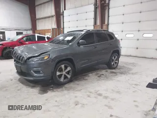 2019 Jeep Cherokee Limited with VIN 1C4PJMDX0KD447210, listed as a IAAI auction lot 42168429 with 51,408 mi miles and . Bid and sale history available at DreamBid. Image 18.