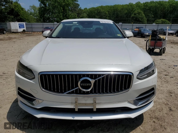 2017 Volvo S90 Inscription с VIN YV1A22ML1H1008574, выставлен на аукционе Copart как лот 57161975 с пробегом 65 414 миль миль и Списание • Salvage title. История ставок и продаж доступна на DreamBid. Изображение 5.