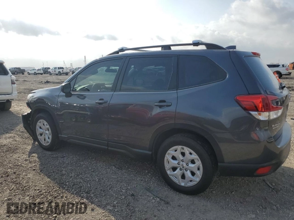 2021 Subaru Forester with VIN JF2SKADC4MH593982, listed as a Copart auction lot 55418575 with 57,706 mi miles and Salvage title. Bid and sale history available at DreamBid. Image 2.