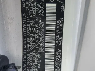2011 Toyota Prius I with VIN JTDKN3DU7B0301263, listed as a Copart auction lot 51113965 with 181,596 mi miles and Salvage Title. Bid and sale history available at carsss.com. Image 12.