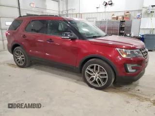 2016 Ford Explorer Sport with VIN 1FM5K8GT0GGA68312, listed as a Copart auction lot 51219855 with 87,337 mi miles and Salvage Title. Bid and sale history available at carsss.com. Image 4.