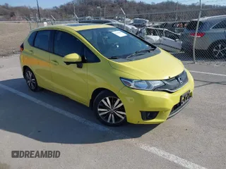 2015 Honda Fit EX-L with VIN 3HGGK5H89FM776344, listed as a IAAI auction lot 41706385 with 131,571 mi miles. Bid and sale history available at carsss.com. Image 1.