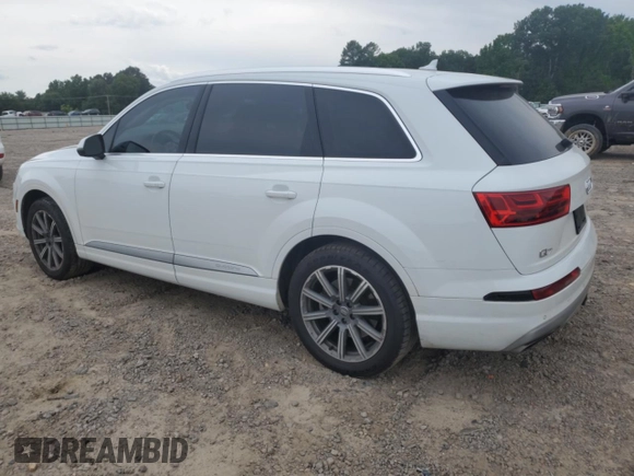 2018 Audi Q7 Premium Plus с VIN WA1LHAF73JD047088, выставлен на аукционе Copart как лот 58340075 с пробегом 56 240 миль миль и Списание • Salvage title. История ставок и продаж доступна на DreamBid. Изображение 2.