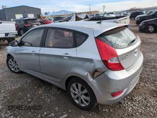 2012 Hyundai Accent SE with VIN KMHCU5AE2CU032501, listed as a Copart auction lot 88179295 with 125,975 mi miles and Salvage Title. Bid and sale history available at carsss.com. Image 2.