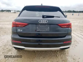 2022 Audi Q3 Premium with VIN WA1AUCF31N1121658, listed as a Copart auction lot 58753395 with 75,087 mi miles and Salvage title. Bid and sale history available at DreamBid. Image 6.