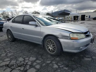 2003 Acura TL with VIN 19UUA566X3A061153, listed as a Copart auction lot 47646255 with 117,065 mi miles and Salvage Title. Bid and sale history available at carsss.com. Image 4.