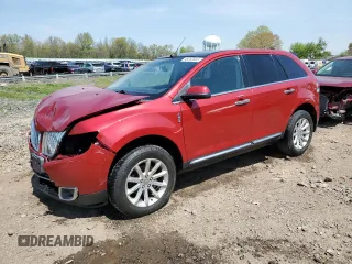 2011 Lincoln MKX with VIN 2LMDJ8JK8BBJ18778, listed as a Copart auction lot 49262603 with 138,458 mi miles and Salvage Title. Bid and sale history available at carsss.com. Image 1.