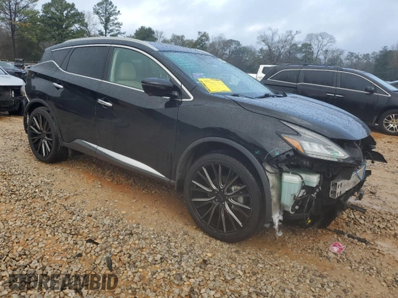 2020 Nissan Murano SL z VIN 5N1AZ2CJ0LN141096, wystawiony jako Copart lot #44398345 z przebiegiem 63 128 mil mil oraz Czysty tytuł • Clean title. Historia ofert i sprzedaży dostępna na DreamBid. Obrazek 4.