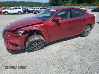 2014 Lexus IS 250 with VIN JTHBF1D27E5012292, listed as a Copart auction lot 61931375 with 54,562 mi miles and Salvage title. Bid and sale history available at DreamBid. Image 1.