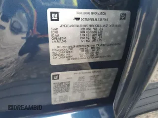2020 GMC Sierra 1500 Denali with VIN 1GTU9FEL7LZ367359, listed as a Copart auction lot 48793545 with 53,607 mi miles and Salvage Title. Bid and sale history available at DreamBid. Image 14.