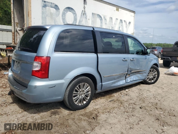 2013 Chrysler Town & Country Touring L with VIN 2C4RC1CG6DR608159, listed as a Copart auction lot 54582165 with 216,369 mi miles and Salvage Title. Bid and sale history available at DreamBid. Image 3.