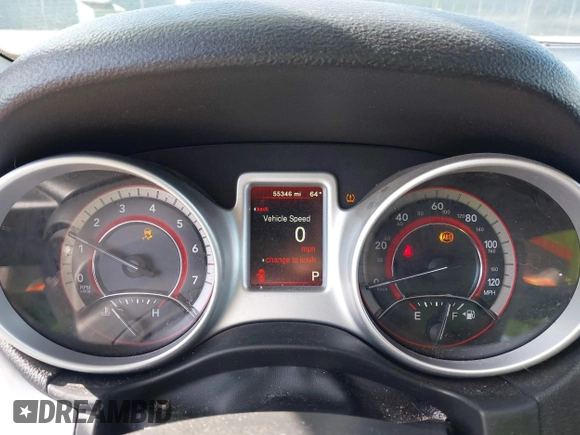 2019 Dodge Journey SE with VIN 3C4PDCBB9KT731969, listed as a IAAI auction lot 42107326 with 55,346 mi miles and . Bid and sale history available at DreamBid. Image 7.