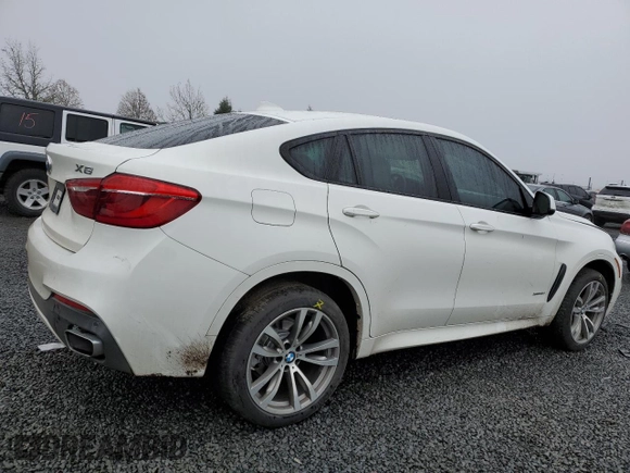 2016 BMW X6 xDrive35i with VIN 5UXKU2C53G0N80787, listed as a Copart auction lot 82030733 with 94,850 mi miles and . Bid and sale history available at DreamBid. Image 3.