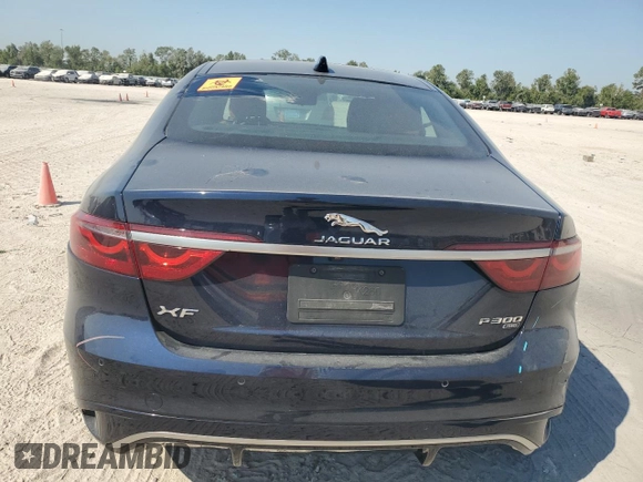 2022 Jaguar XF R-Dynamic SE with VIN SAJBL4GX6NCY92384, listed as a Copart auction lot 75616424 with 0 mi miles and Salvage Title. Bid and sale history available at carsss.com. Image 6.