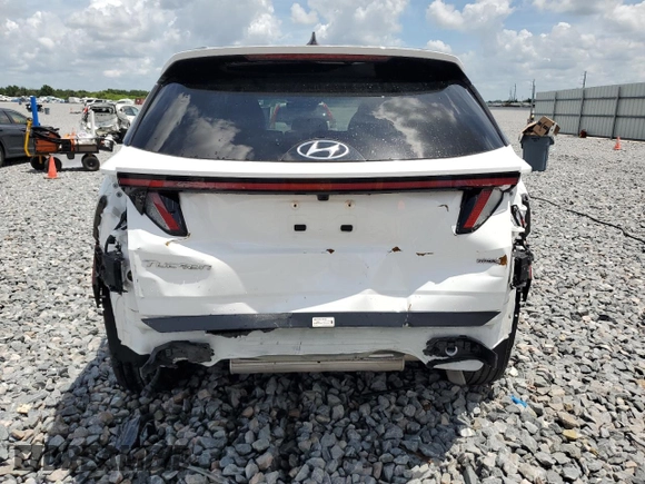 2024 Hyundai Tucson Limited with VIN 5NMJECDE5RH382973, listed as a Copart auction lot 61405635 with 35,692 mi miles and Clean title. Bid and sale history available at DreamBid. Image 6.