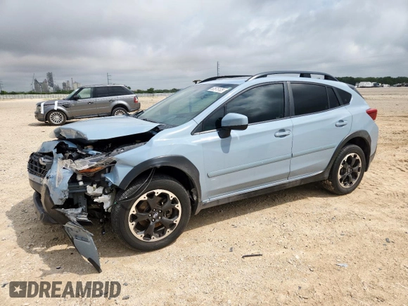 2021 Subaru Crosstrek Premium with VIN JF2GTAEC9MH657824, listed as a Copart auction lot 60676105 with 55,958 mi miles and Salvage title. Bid and sale history available at DreamBid. Image 1.