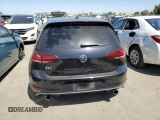 2018 Volkswagen Golf GTI S with VIN 3VW447AU6JM297495, listed as a Copart auction lot 56058774 with 0 mi miles and Salvage Title. Bid and sale history available at carsss.com. Image 6.