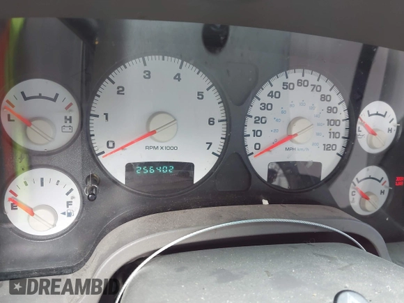 2004 Dodge 1500 SLT with VIN 1D7HU18D24S662134, listed as a IAAI auction lot 42080720 with 256,402 mi miles and . Bid and sale history available at carsss.com. Image 7.