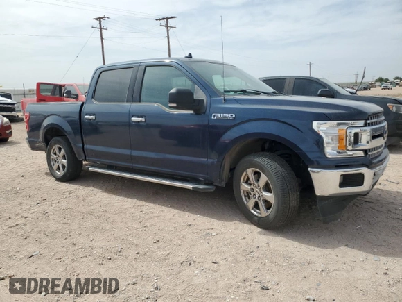 2018 Ford F-150 XL with VIN 1FTEW1CP9JKF91518, listed as a Copart auction lot 54316325 with 94,751 mi miles and Salvage Title. Bid and sale history available at carsss.com. Image 4.