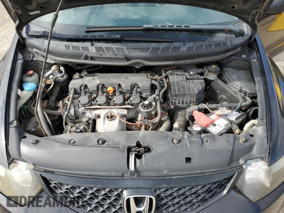 2011 Honda Civic Cpe LX with VIN 2HGFG1B66BH002753, listed as a Copart auction lot 72696164 with 200,377 mi miles and Salvage Title. Bid and sale history available at carsss.com. Image 11.
