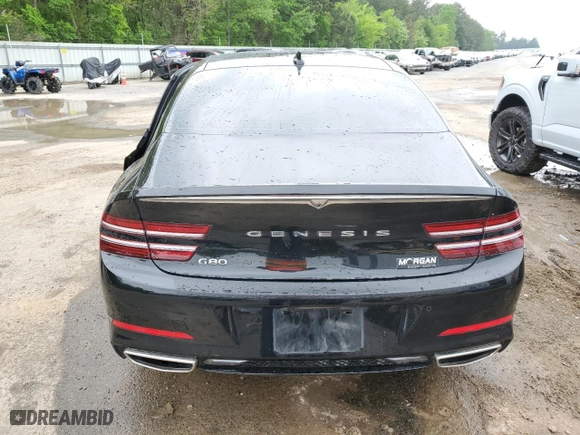 2021 Genesis G80 2.5T with VIN KMTGB4SC5MU045653, listed as a Copart auction lot 47440403 with 35,961 mi miles. Bid and sale history available at carsss.com. Image 6.