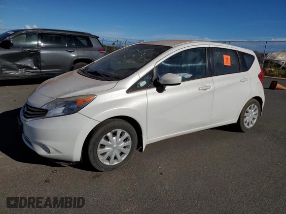2015 Nissan Note SL with VIN 3N1CE2CP6FL449068, listed as a Copart auction lot 76725694 with 84,262 mi miles and Clean title. Bid and sale history available at DreamBid. Image 1.