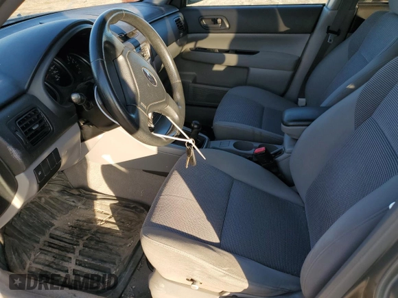 2006 Subaru Forester 2.5 X with VIN JF1SG63666G723509, listed as a Copart auction lot 80983474 with 138,841 mi miles and Salvage Title. Bid and sale history available at carsss.com. Image 7.