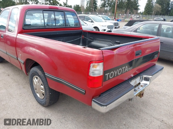 1995 Toyota T100 DX with VIN JT4VD12E6S0005957, listed as a IAAI auction lot 41943578 with 128,489 mi miles. Bid and sale history available at carsss.com. Image 6.
