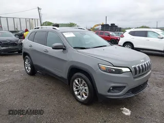 2021 Jeep Cherokee Latitude Lux with VIN 1C4PJMMX7MD108821, listed as a IAAI auction lot 42254035 with 44,538 mi miles and . Bid and sale history available at DreamBid. Image 1.