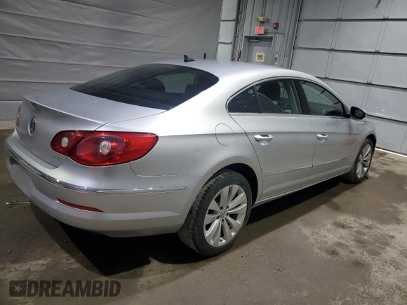2012 Volkswagen CC Sport with VIN WVWMN7AN7CE509712, listed as a Copart auction lot 51003085 with 127,932 mi miles and Salvage Title. Bid and sale history available at DreamBid. Image 3.