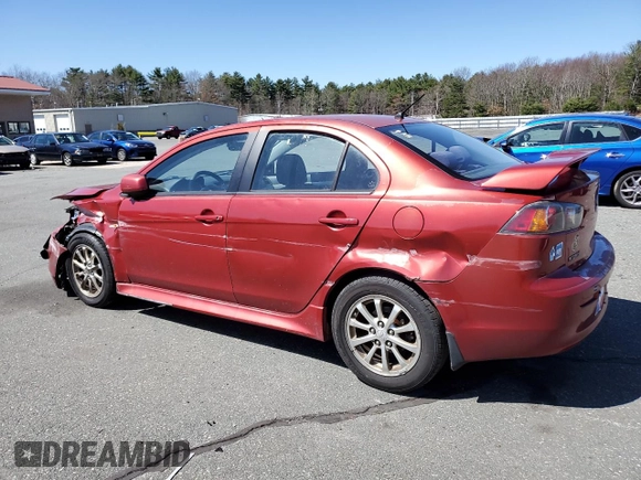 2010 Mitsubishi Lancer ES with VIN JA32U2FU2AU030631, listed as a Copart auction lot 53632865 with 249,060 mi miles and Salvage Title. Bid and sale history available at carsss.com. Image 2.