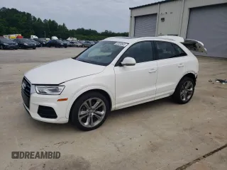 2016 Audi Q3 Premium Plus with VIN WA1EFCFS7GR015867, listed as a Copart auction lot 52508843 with 91,827 mi miles. Bid and sale history available at carsss.com. Image 1.