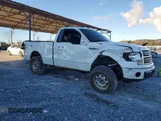 2013 Ford F-150 XL with VIN 1FTMF1EM8DKE29141, listed as a Copart auction lot 88806245 with 191,446 mi miles and Salvage Title. Bid and sale history available at DreamBid. Image 4.