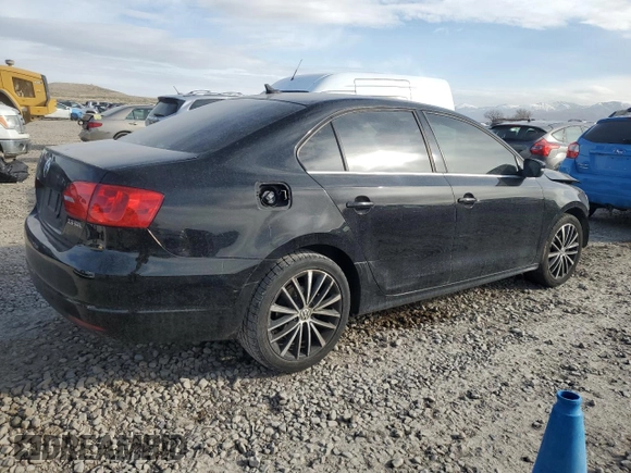 2012 Volkswagen Jetta SEL with VIN 3VWLP7AJ9CM416961, listed as a Copart auction lot 45154855 with Not provided miles and Salvage title. Bid and sale history available at DreamBid. Image 3.