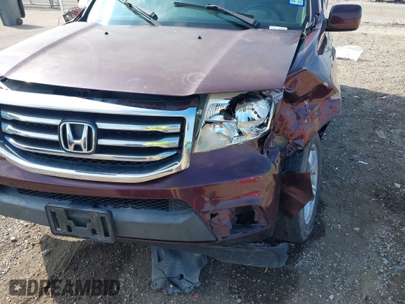 2013 Honda Pilot EX-L z VIN 5FNYF3H58DB018949, wystawiony jako IAAI lot #42244686 z przebiegiem Nie podano mil oraz . Historia ofert i sprzedaży dostępna na DreamBid. Obrazek 6.