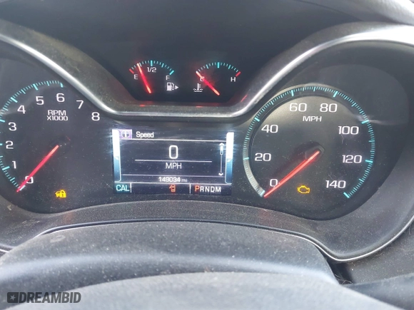 2018 Chevrolet Impala Premier with VIN 2G1125S35J9121674, listed as a IAAI auction lot 42062172 with 149,034 mi miles. Bid and sale history available at carsss.com. Image 7.