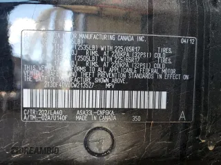 2012 Toyota RAV4 Limited z VIN 2T3DF4DV0CW213527, wystawiony jako Copart lot #55662055 z przebiegiem 91 398 mil mil oraz Szkoda całkowita • Salvage title. Historia ofert i sprzedaży dostępna na DreamBid. Obrazek 13.
