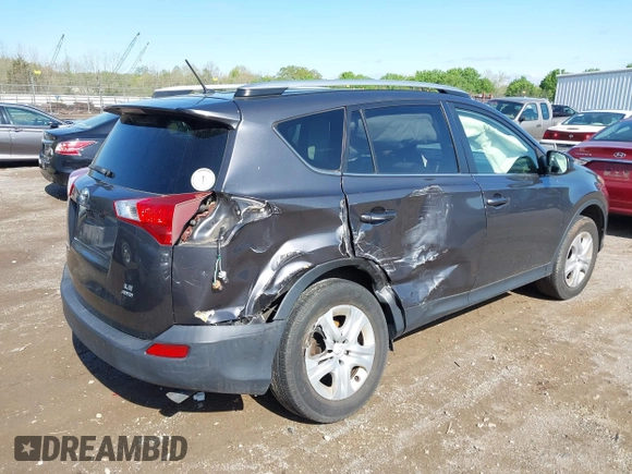 2015 Toyota RAV4 LE with VIN JTMBFREV6FJ041770, listed as a IAAI auction lot 41966580 with 92,808 mi miles. Bid and sale history available at carsss.com. Image 6.