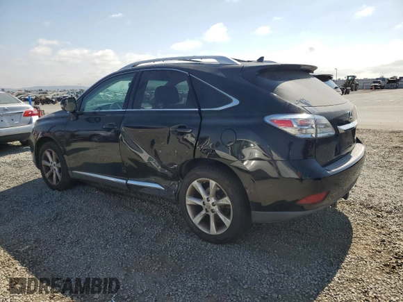 2011 Lexus RX 350 with VIN 2T2BK1BA7BC118064, listed as a Copart auction lot 65592965 with 129,497 mi miles and Salvage title. Bid and sale history available at DreamBid. Image 2.