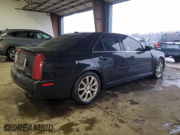 2006 Cadillac STS with VIN 1G6DC67A260208841, listed as a Copart auction lot 43142645 with 165,684 mi miles and Salvage Title. Bid and sale history available at DreamBid. Image 3.