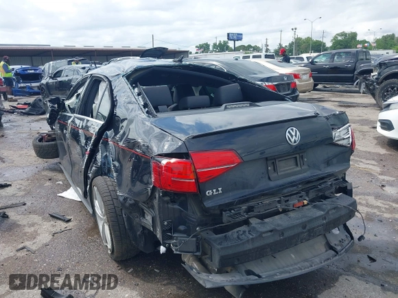 2017 Volkswagen Jetta GLI with VIN 3VW4T7AJ5HM338718, listed as a IAAI auction lot 42096035 with Not provided miles and . Bid and sale history available at DreamBid. Image 3.