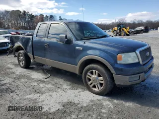 2005 Ford F-150 XLT with VIN 1FTPX12555NA75795, listed as a Copart auction lot 45660345 with 273,069 mi miles and Salvage Title. Bid and sale history available at carsss.com. Image 4.